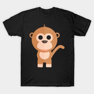 Funny brown monkey T-Shirt